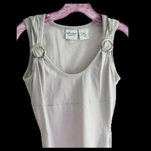 Womens' Light Gray Sleeveless Body Suit